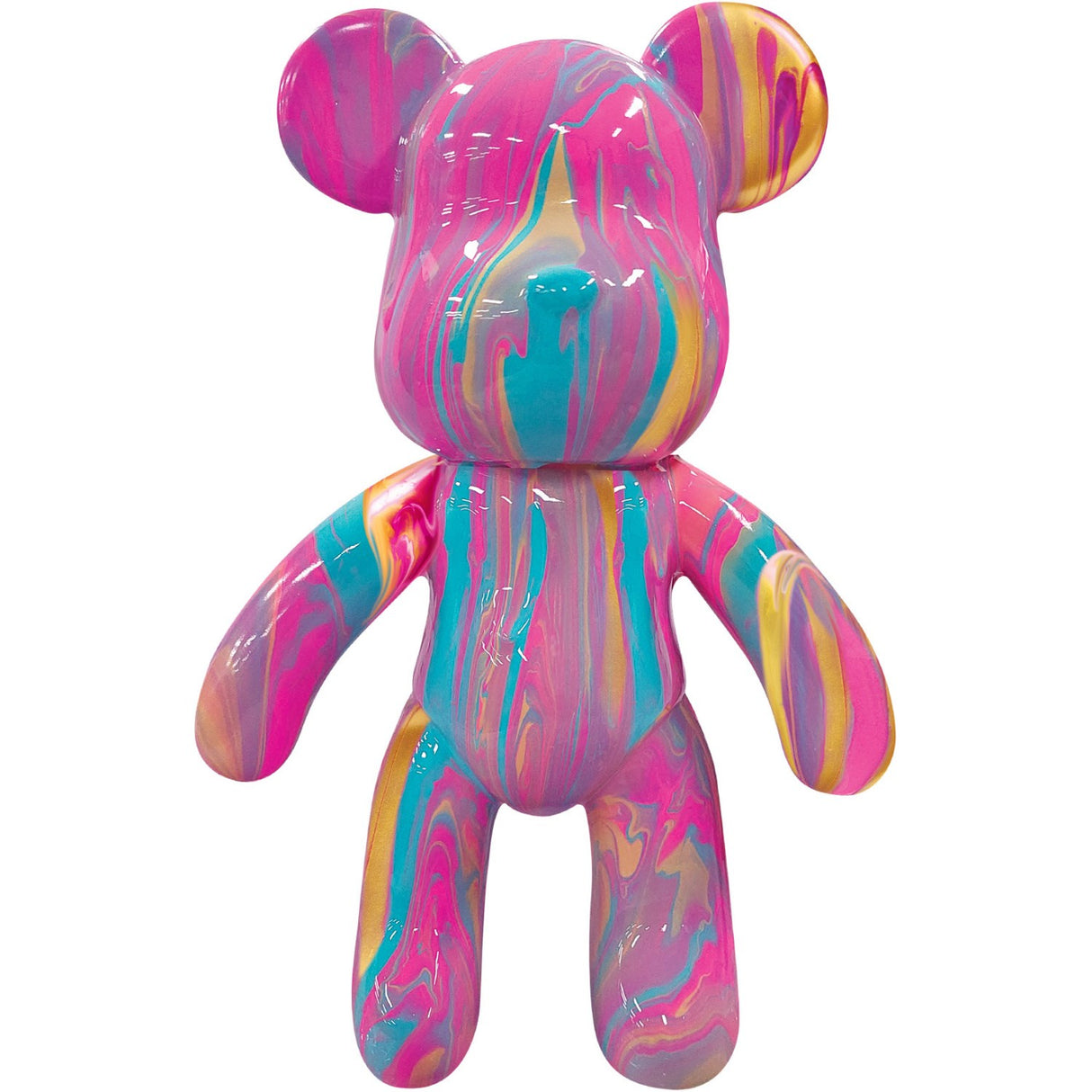 Pour Palz Diy Paint Bear Golden Dream