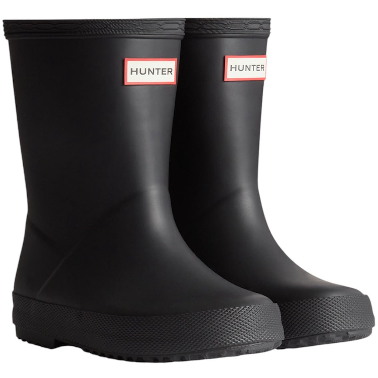 Hunter Black Kids First Gummistøvler