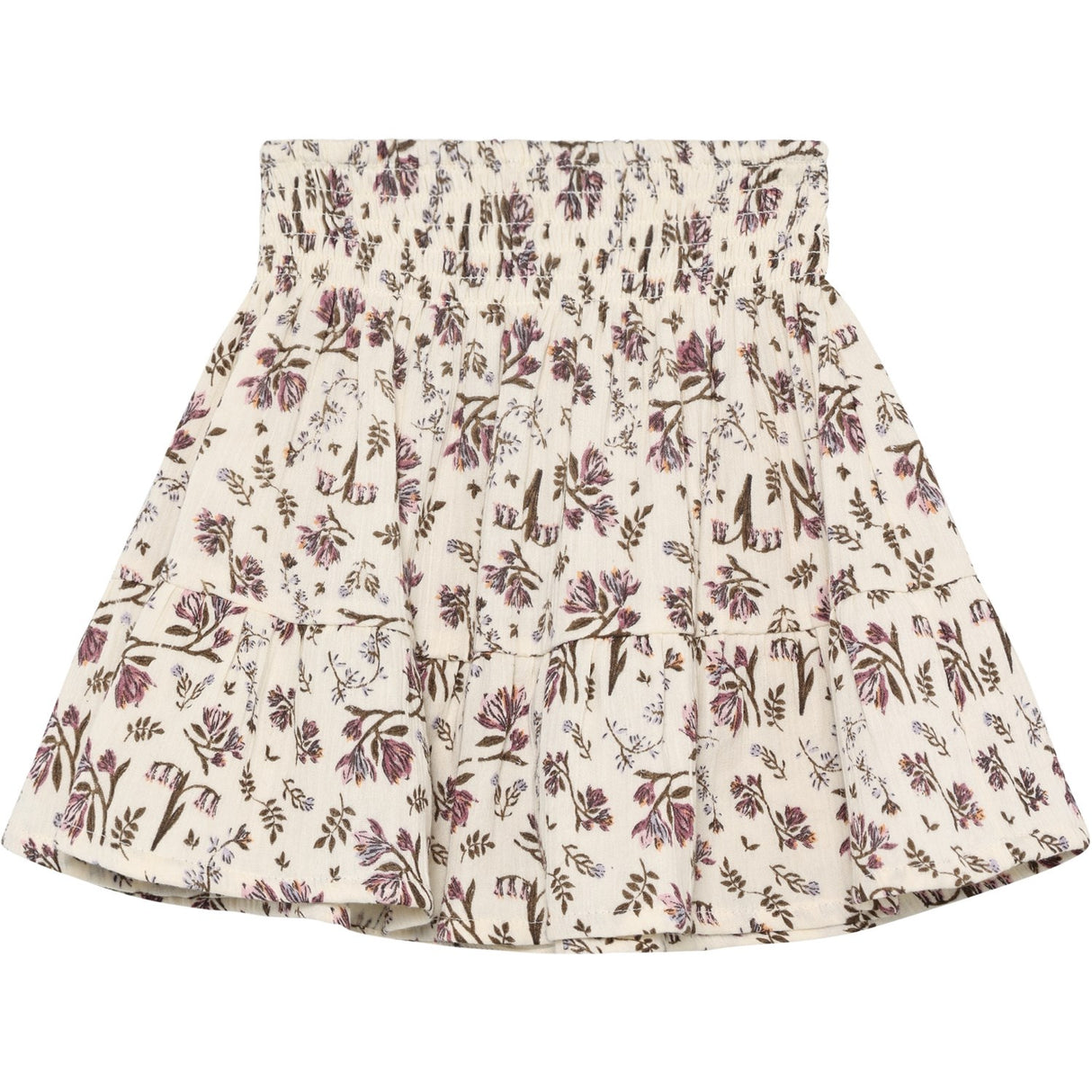 En Fant Eggnog Nederdel Floral Woven