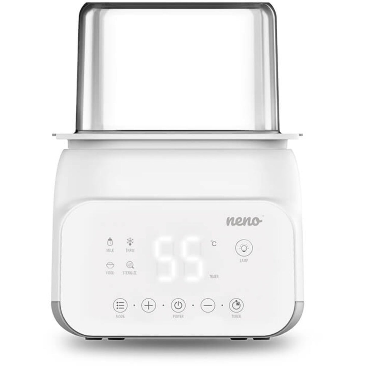 Neno Hvid Sterilisator Og Flaskevarmer Vita