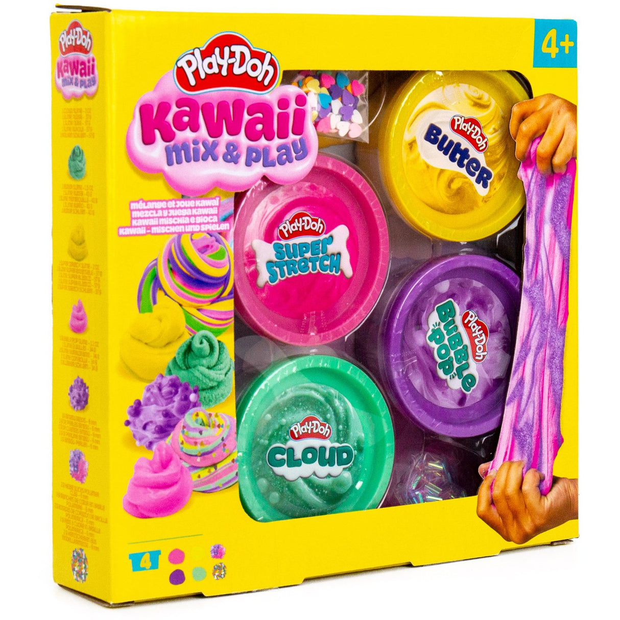 Play-Doh Kawaii Mix & Leg 4-pak