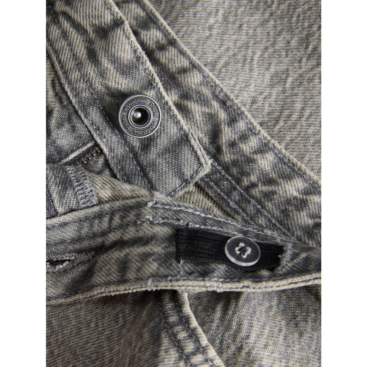 Jack & Jones Junior Grey Denim Jjidave Jjoriginal St 351 Sn Jnr