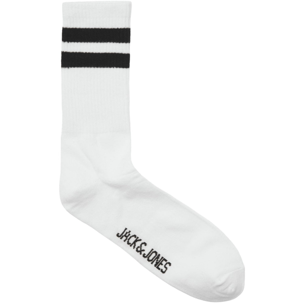 Jack & Jones Junior White Jactravis Tennis Strømper 5 Pak Jnr