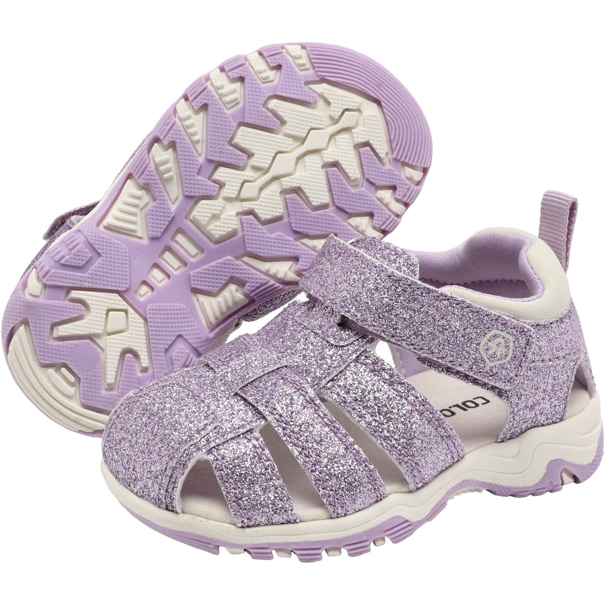 Color Kids Orchid Bloom Baby Sandaler M/ Velcro Strop