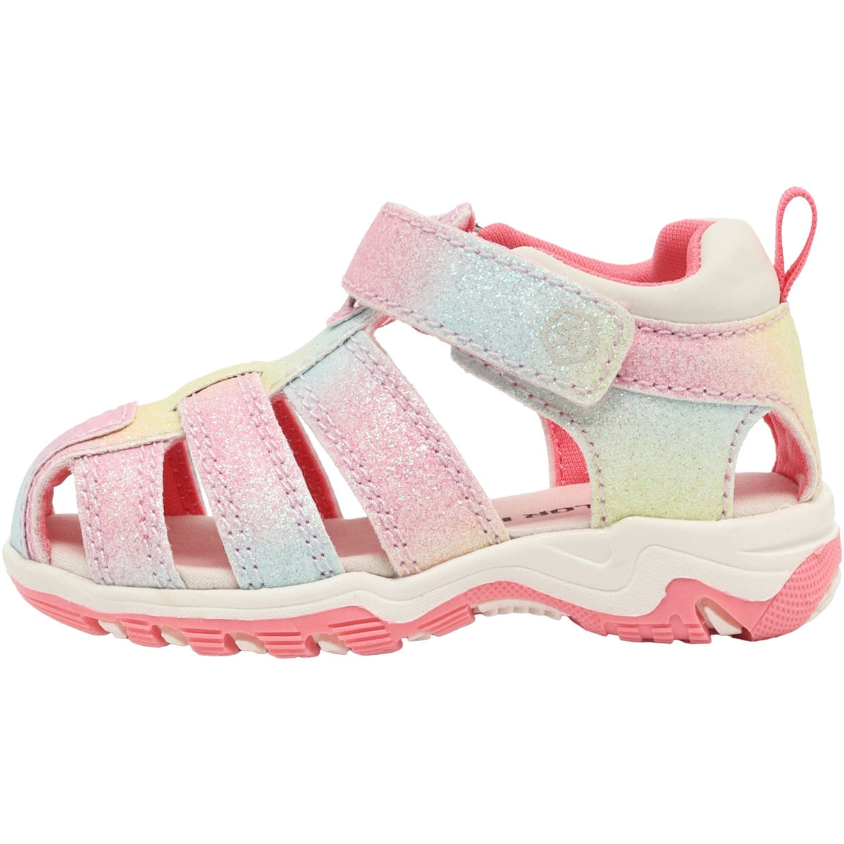 Color Kids Pink Lemonade Baby Sandaler M/ Velcro Strop