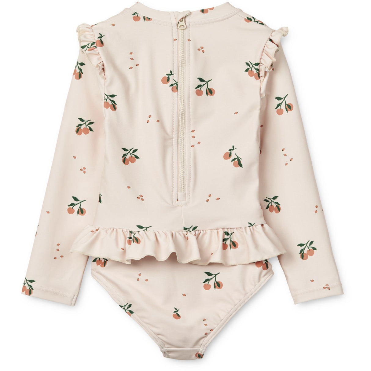 LIEWOOD Peach / Sea Shell Sille Printed Badeheldragt