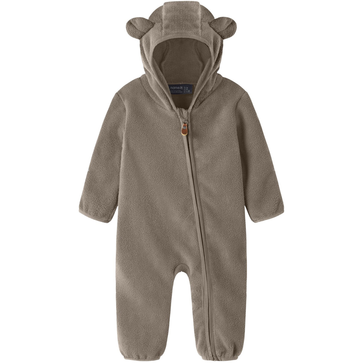 Name It Walnut Nbnmeeko Fleece Dragt Melange Noos