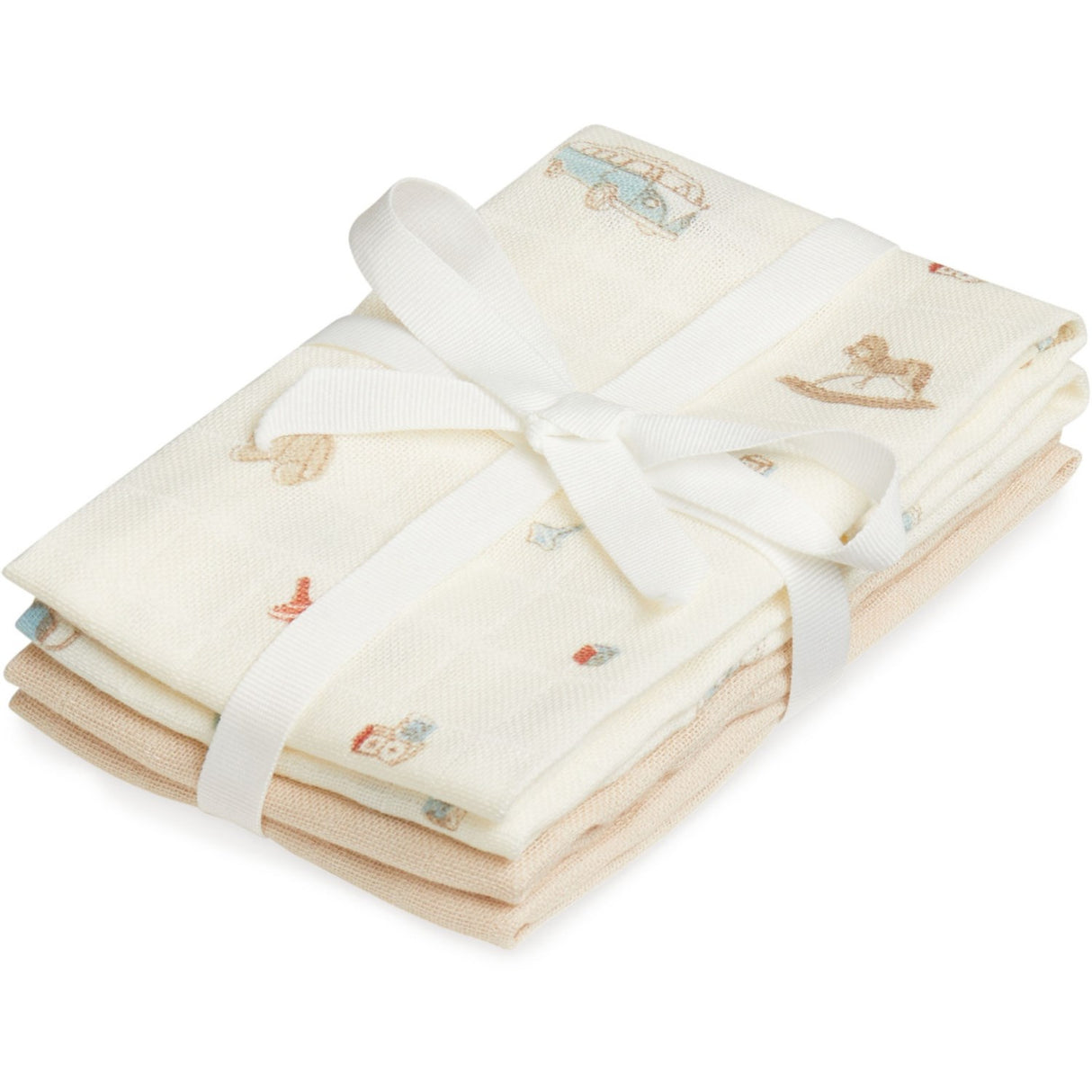 Cam Cam Copenhagen Vintage Toys Wash Cloth 4-Pak
