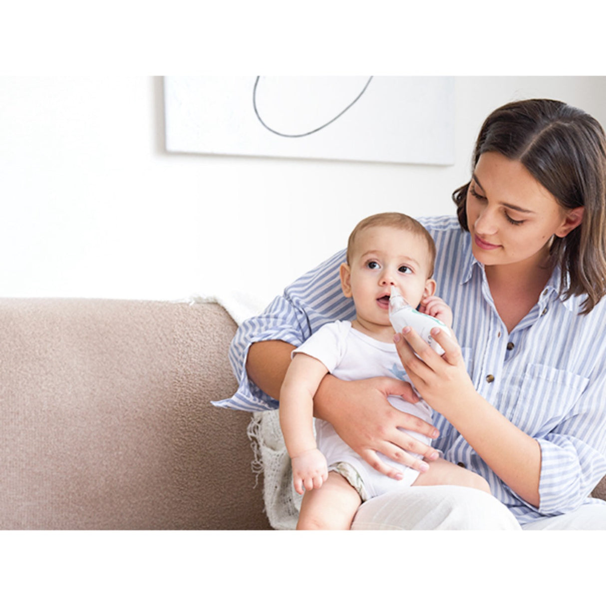 Momcozy Baby Nasal Aspirator- Lang Batteri Levetid