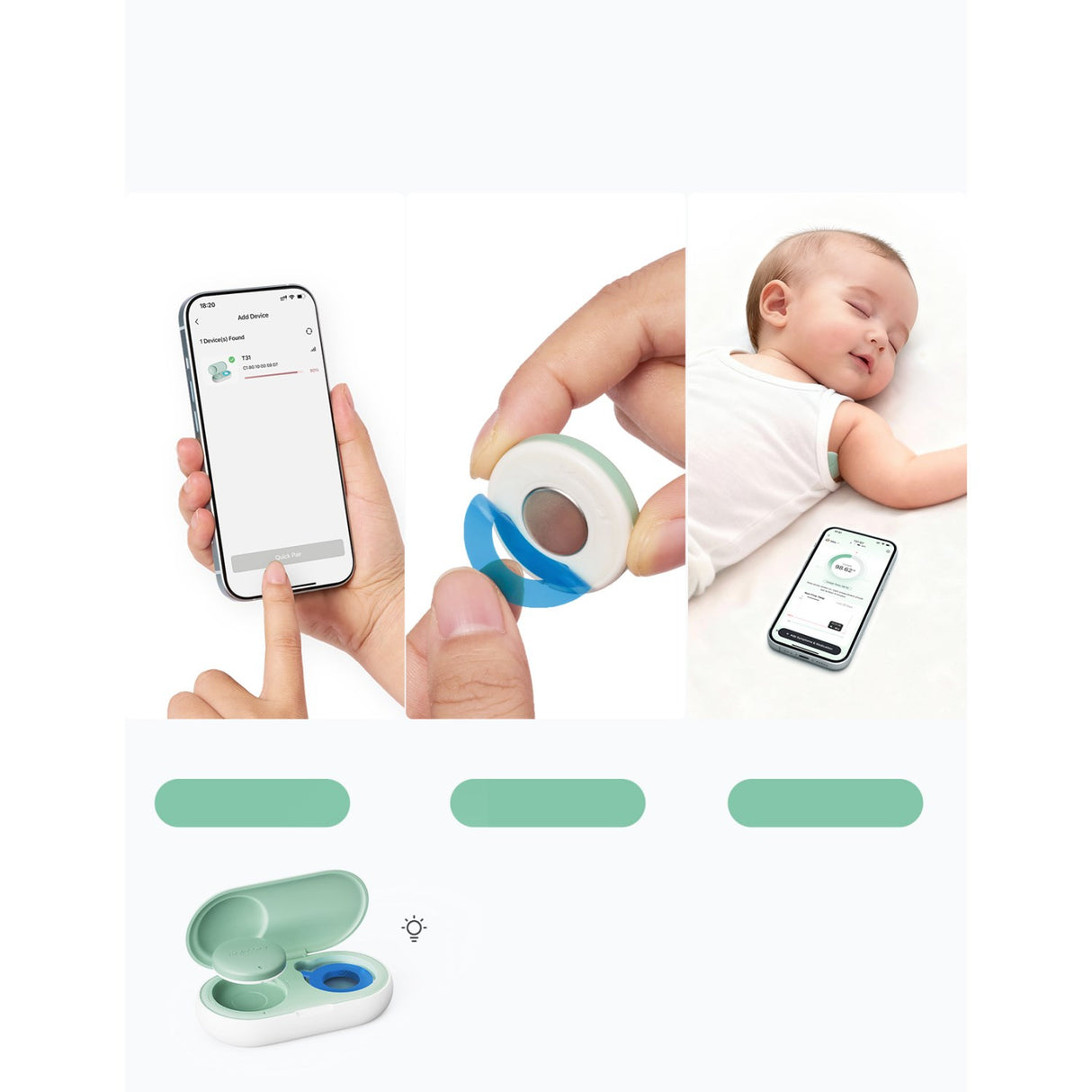 Momcozy Smart Baby Termometer