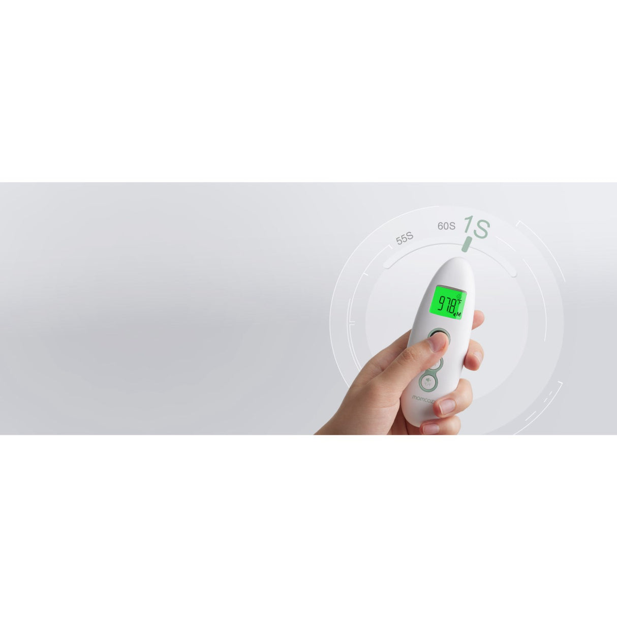 Momcozy Non-Contact Pande og Øre Termometer