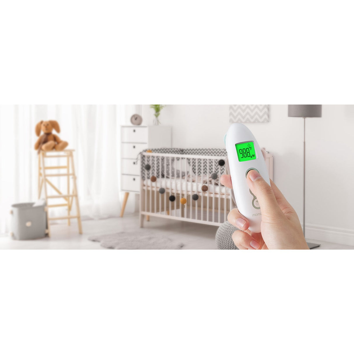 Momcozy Non-Contact Pande og Øre Termometer