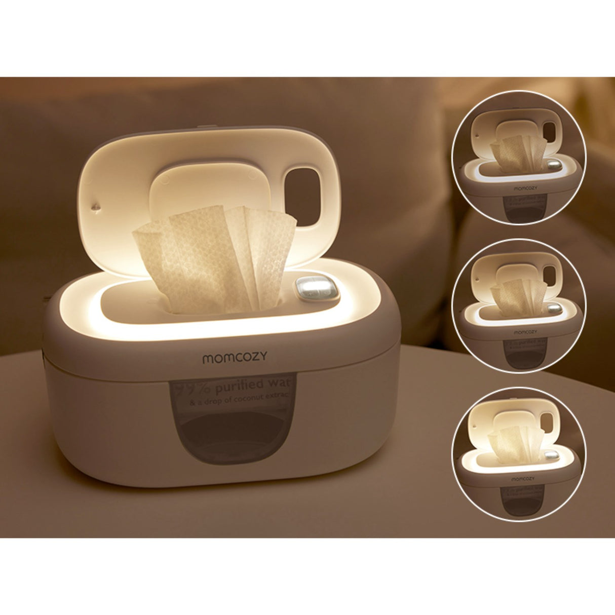 Momcozy Large Capacity Baby Wipe Warmer- EU Version