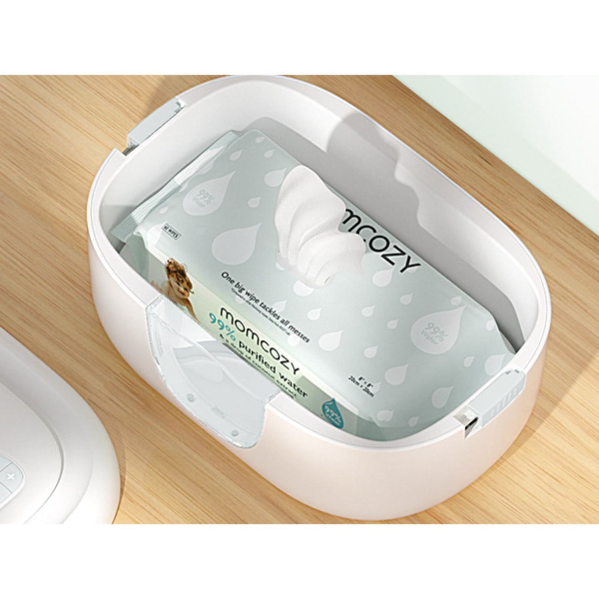 Momcozy Large Capacity Baby Wipe Warmer- EU Version