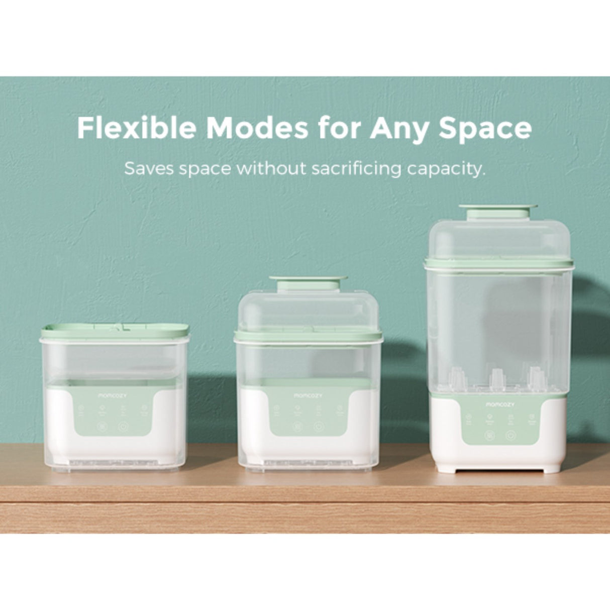 Momcozy BS04 4-in-1 Flaske Sterilisator Og Tørrer