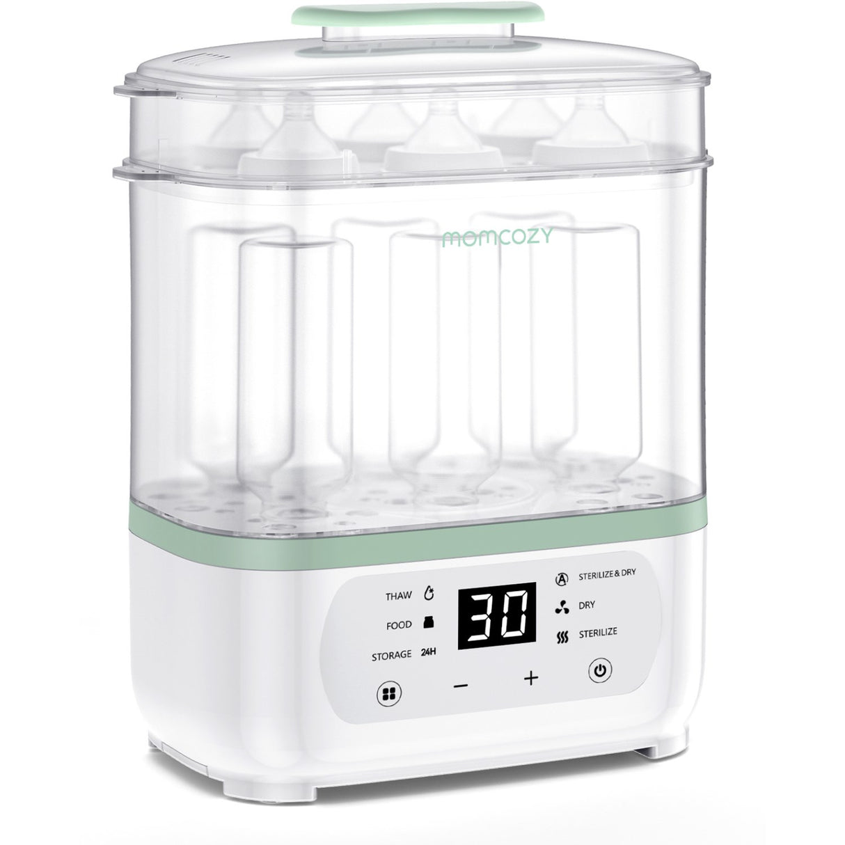 Momcozy 8-in-1 Elektrisk Damp Baby Flaske Sterilisator
