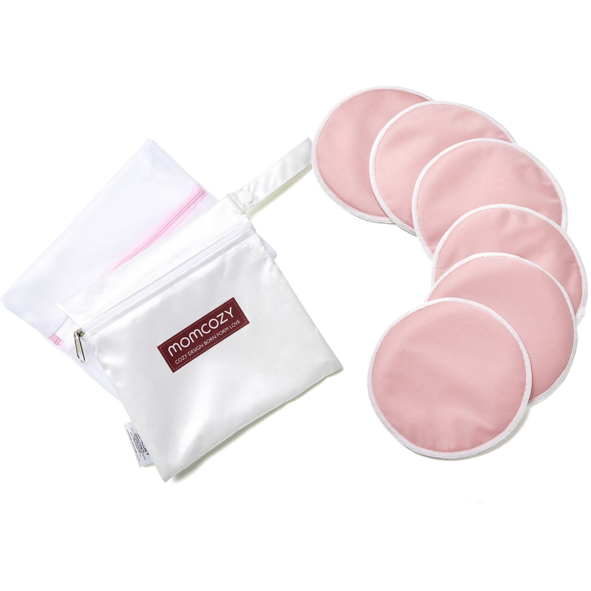 Momcozy Natural Reusable Ammebrikker 14-Pack Tynd