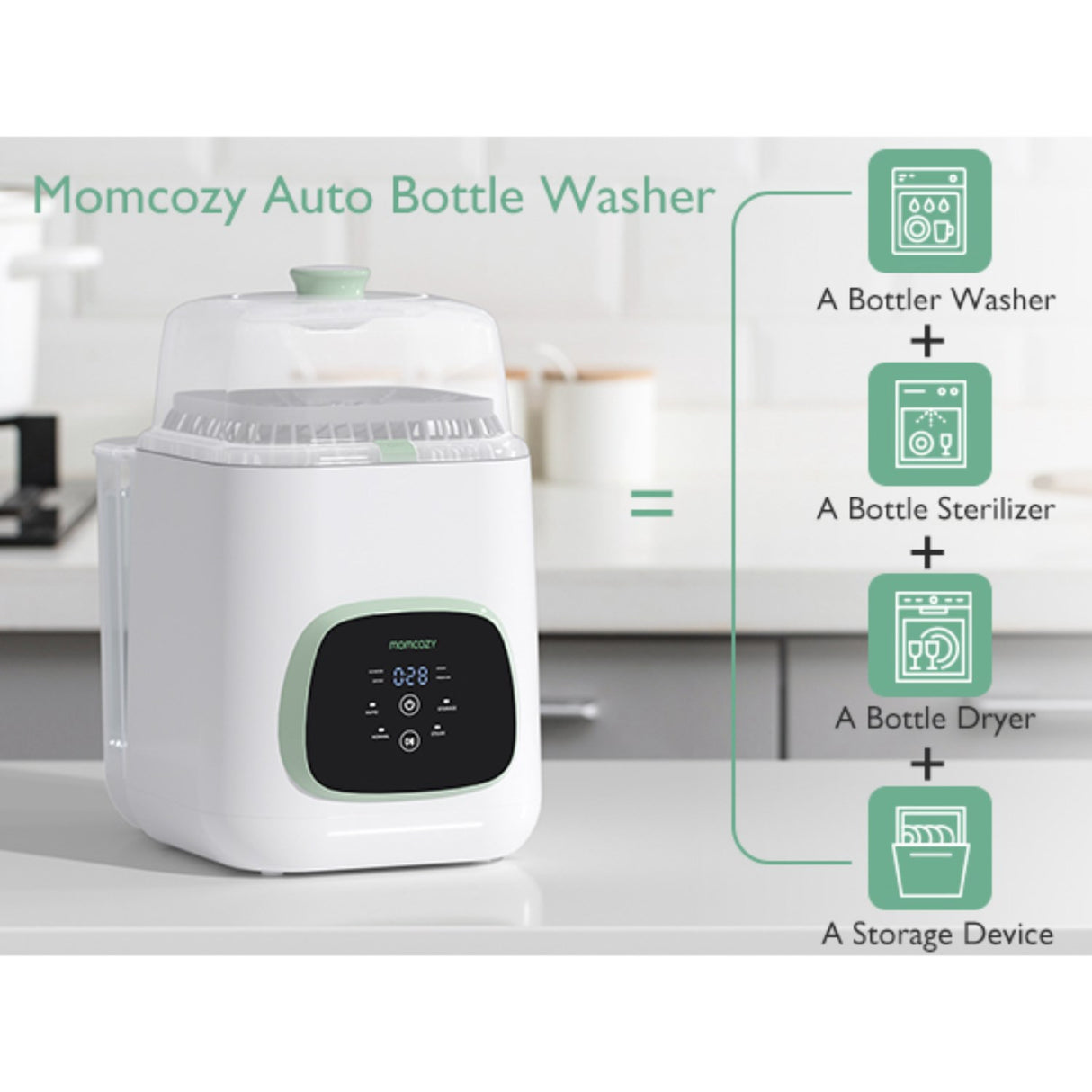 Momcozy KleanPal Pro Baby Flaskevasker