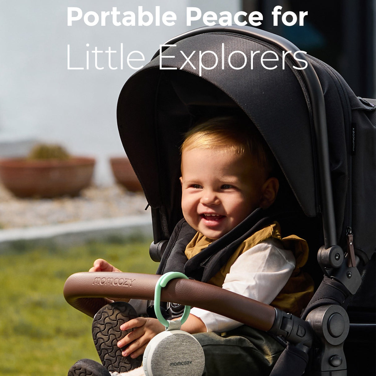 Momcozy Portable Sound Maskine Med Natlys
