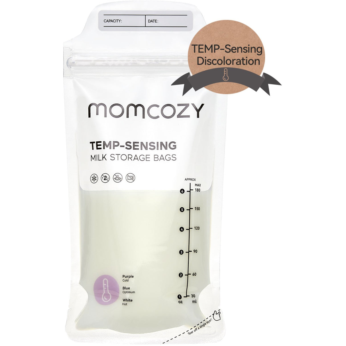 Momcozy Brystmælk Pose 50-Pack