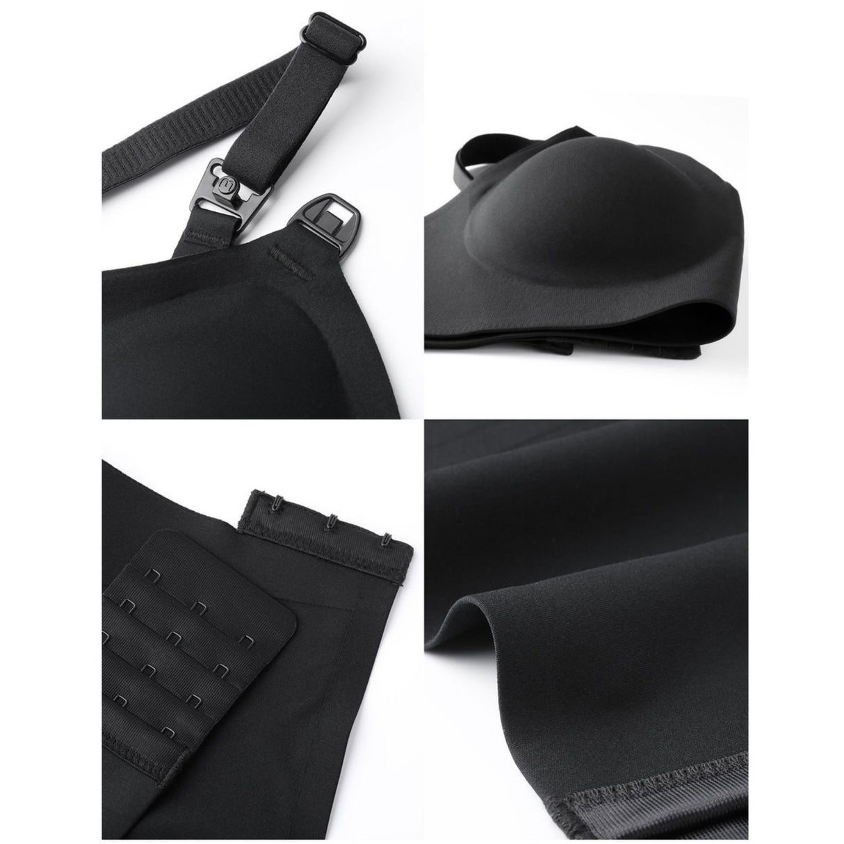 Momcozy Black YN21 Maternity Amme BH