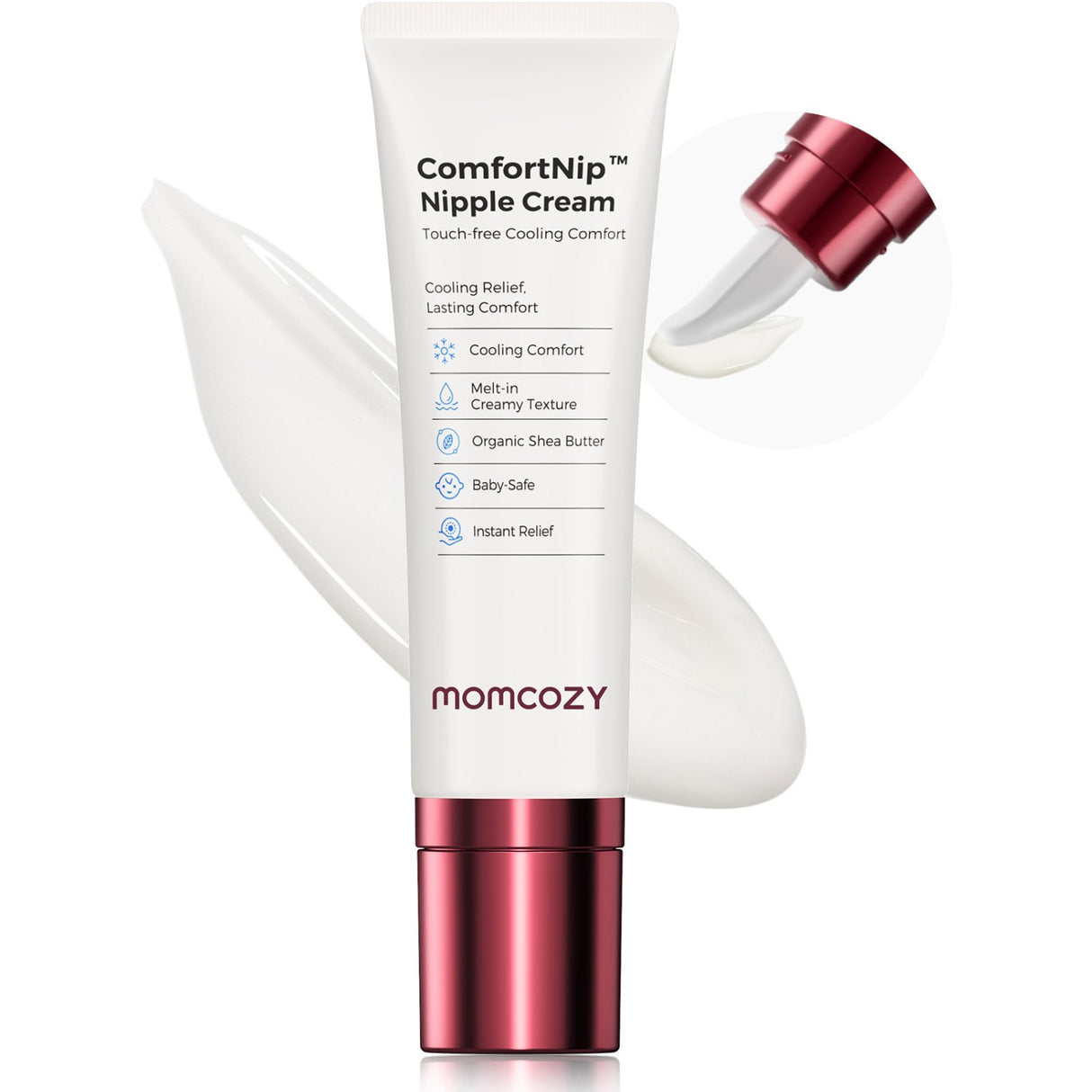 Momcozy 100% Natural Brystvorte Creme, Vegan Lanolin-free Brystvorte Butter