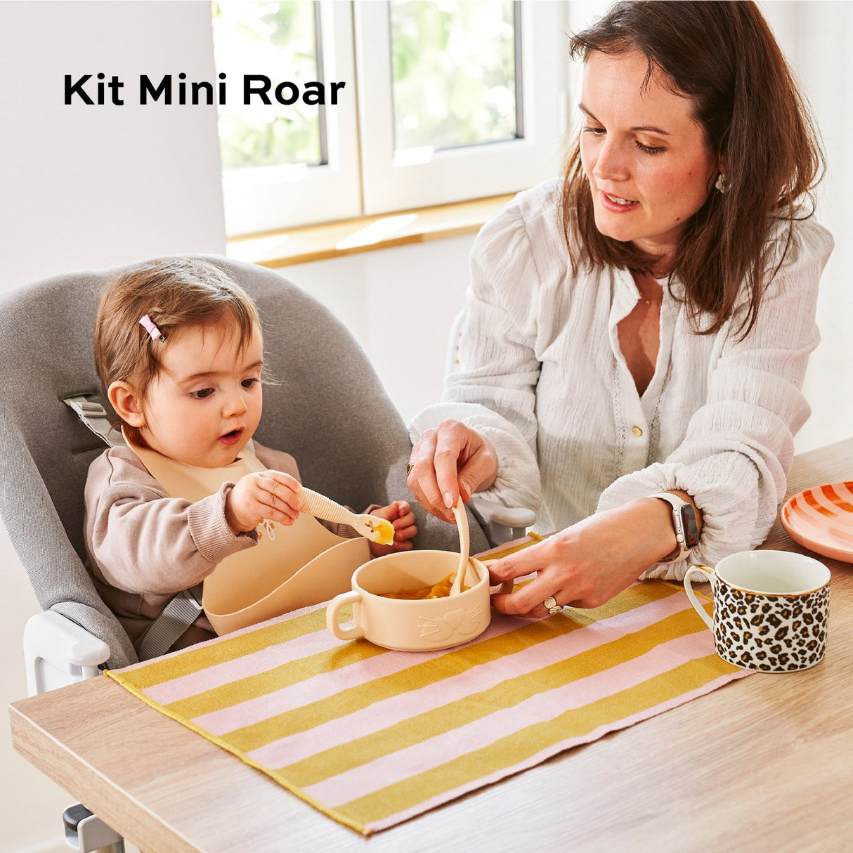 Babymoov Mini Roar Baby First Meal Sæt