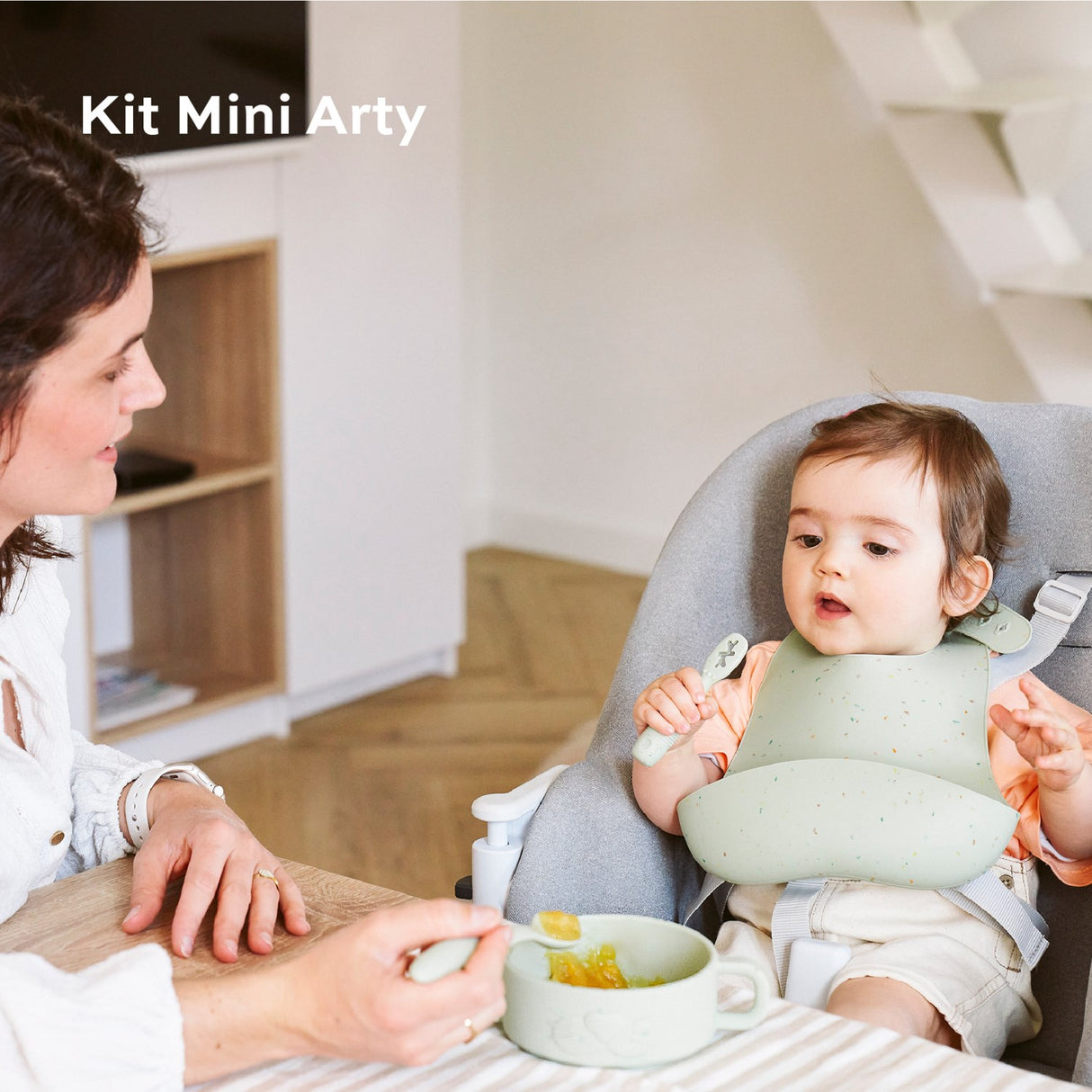 Babymoov Mini Arty Baby First Meal Sæt