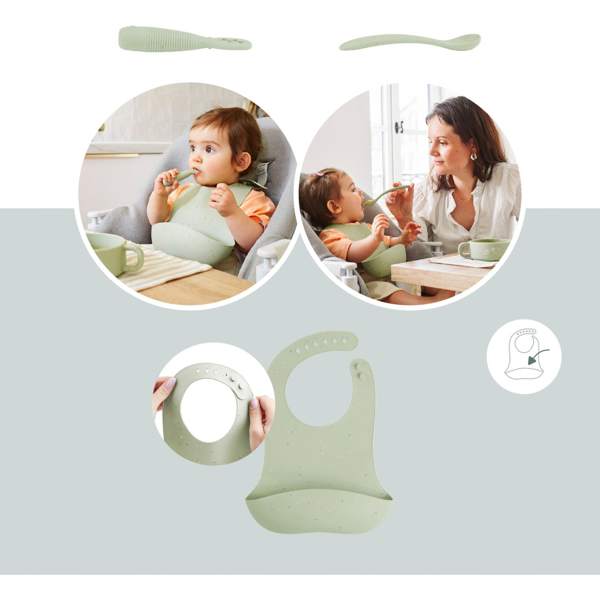 Babymoov Mini Arty Baby First Meal Sæt