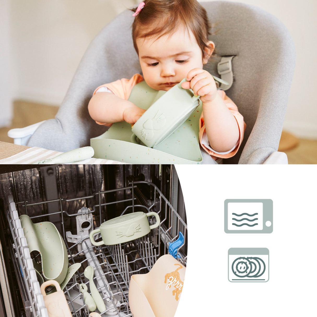 Babymoov Mini Arty Baby First Meal Sæt