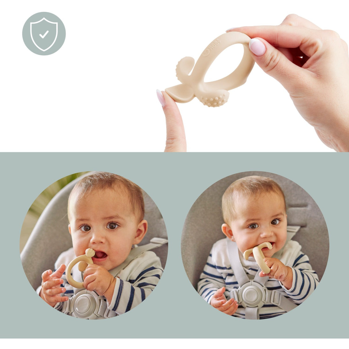Babymoov Beige Teething Ske