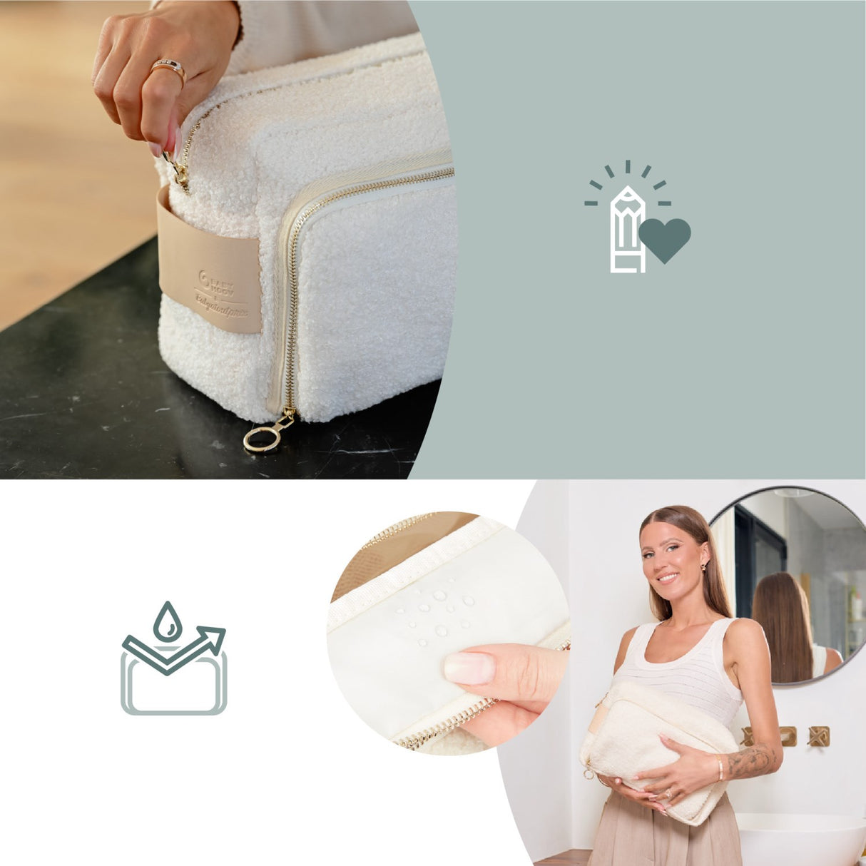 Babymoov Curl White Toiletry Sæt