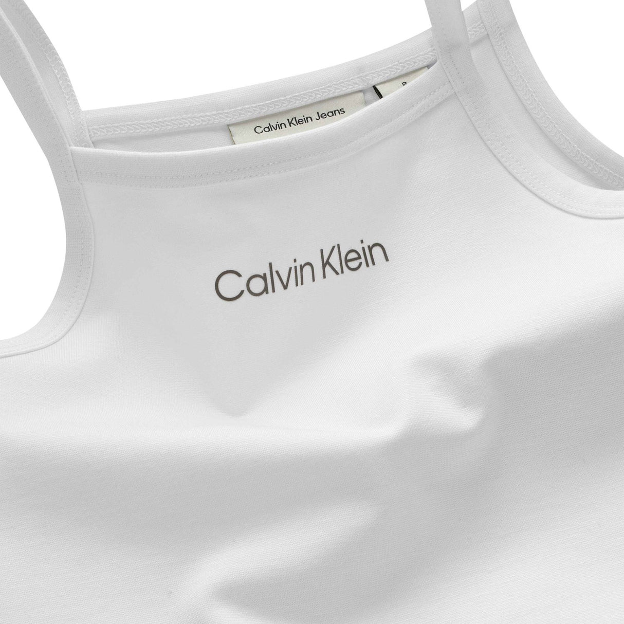 Calvin Klein Bright White Punto Strop Top