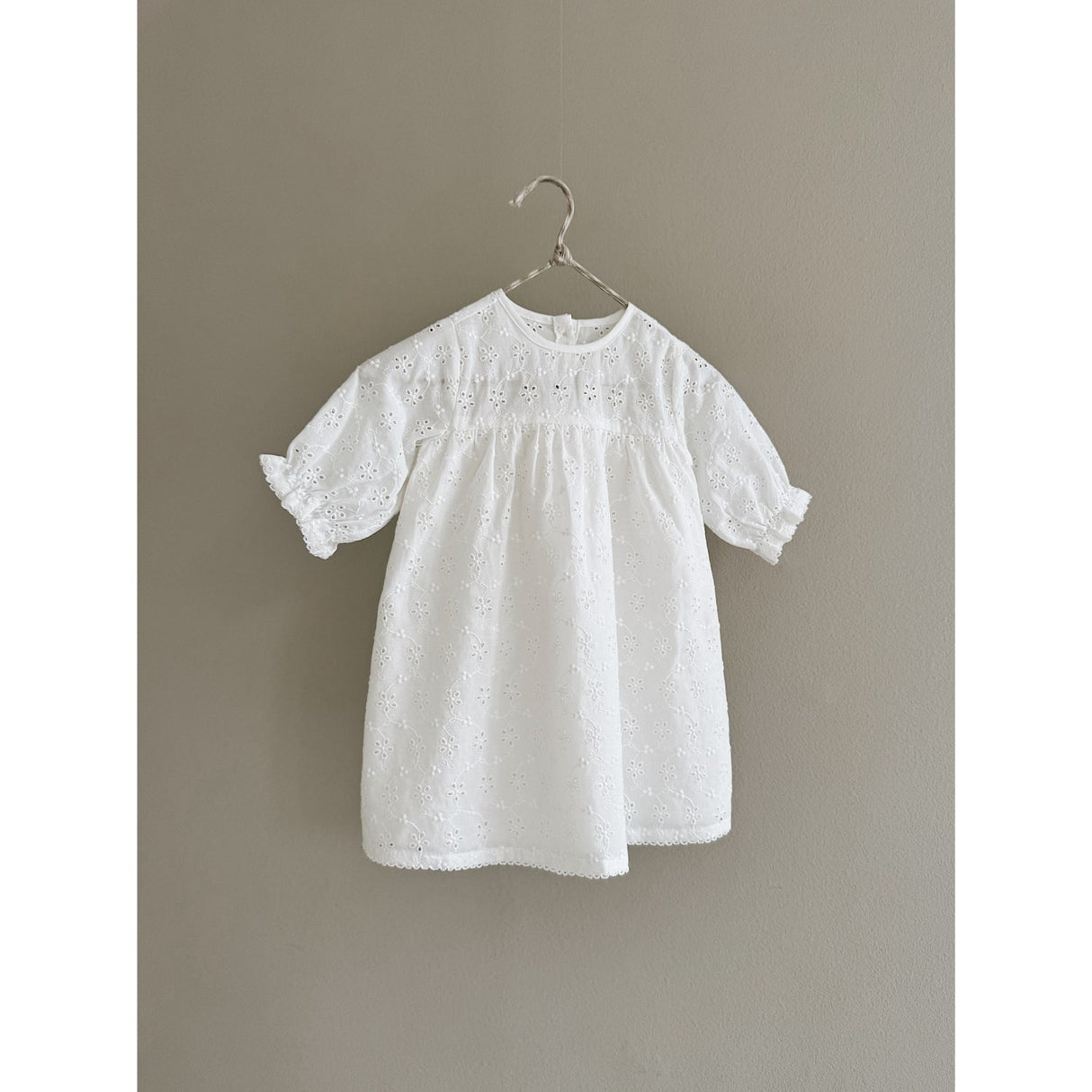 Lalaby Broderie Anglaise Lilibeth Kjole Baby