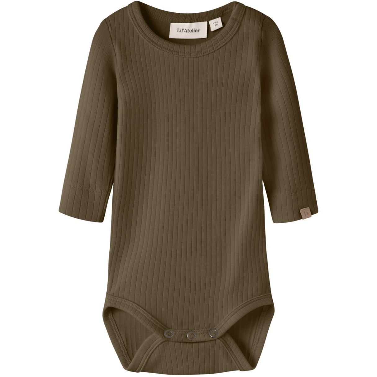 Lil'Atelier Teak Nbmgabo Hagesmæk Ls Slim Body Lil