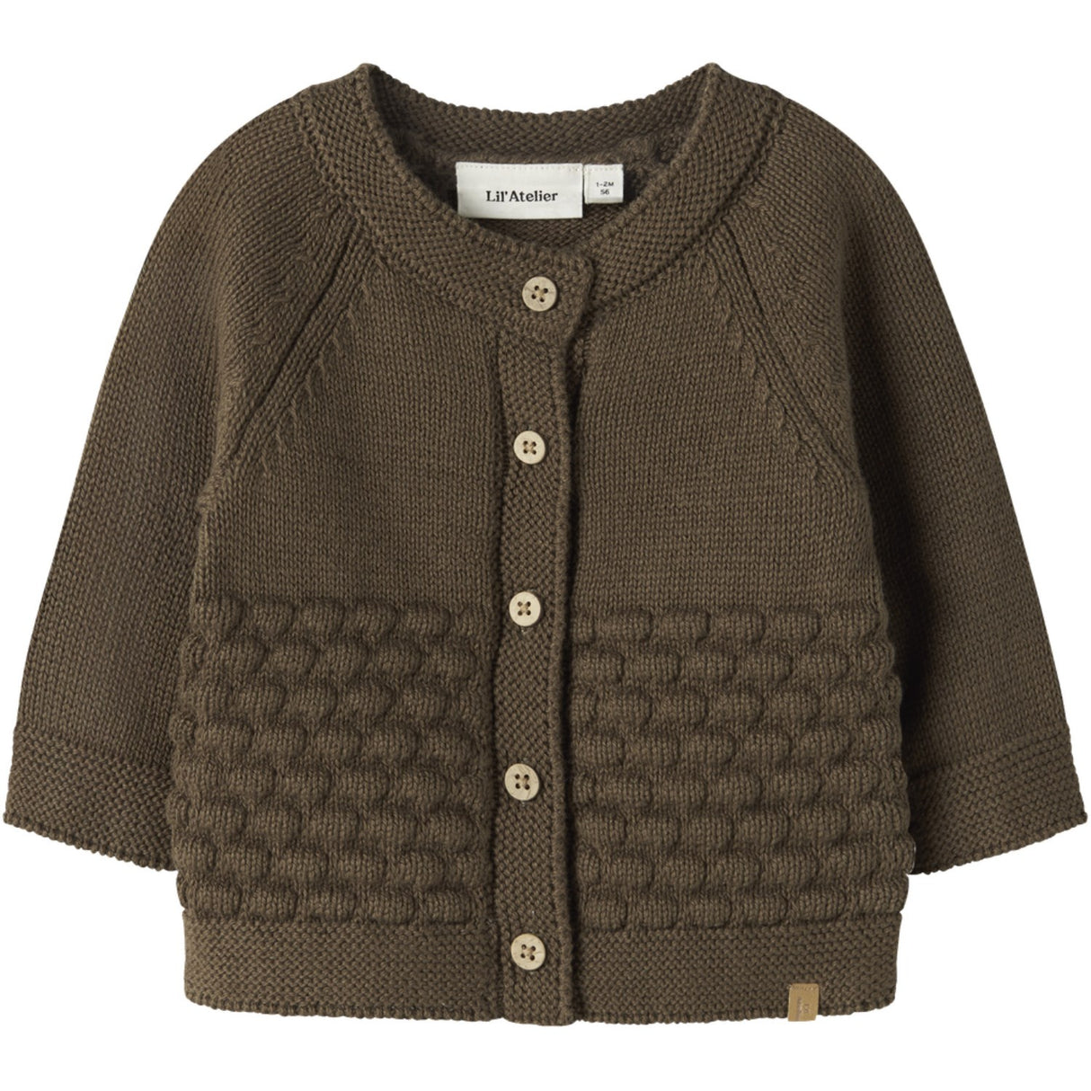 Lil'Atelier Teak Nbnnobir Ls Strik Card Lil