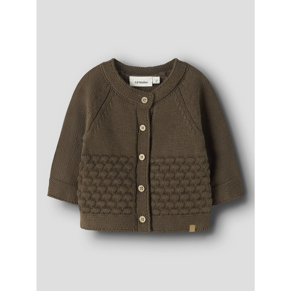 Lil'Atelier Teak Nbnnobir Ls Strik Card Lil
