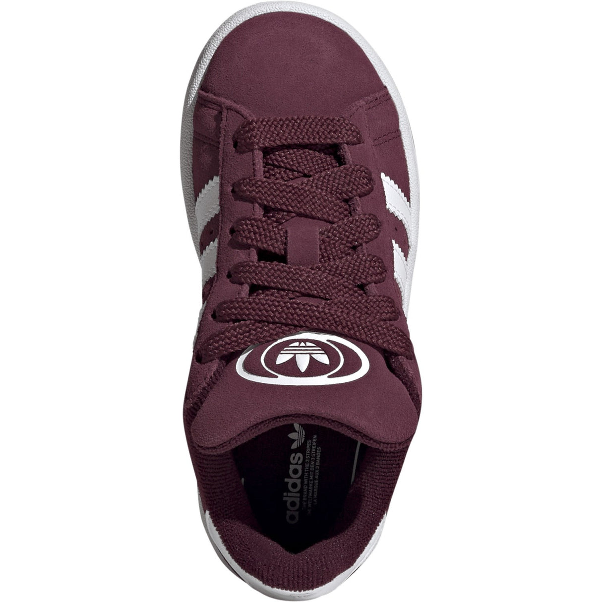 adidas Originals Maroon/Ftwr White/Gum 2 Campus 00S C Sneakers