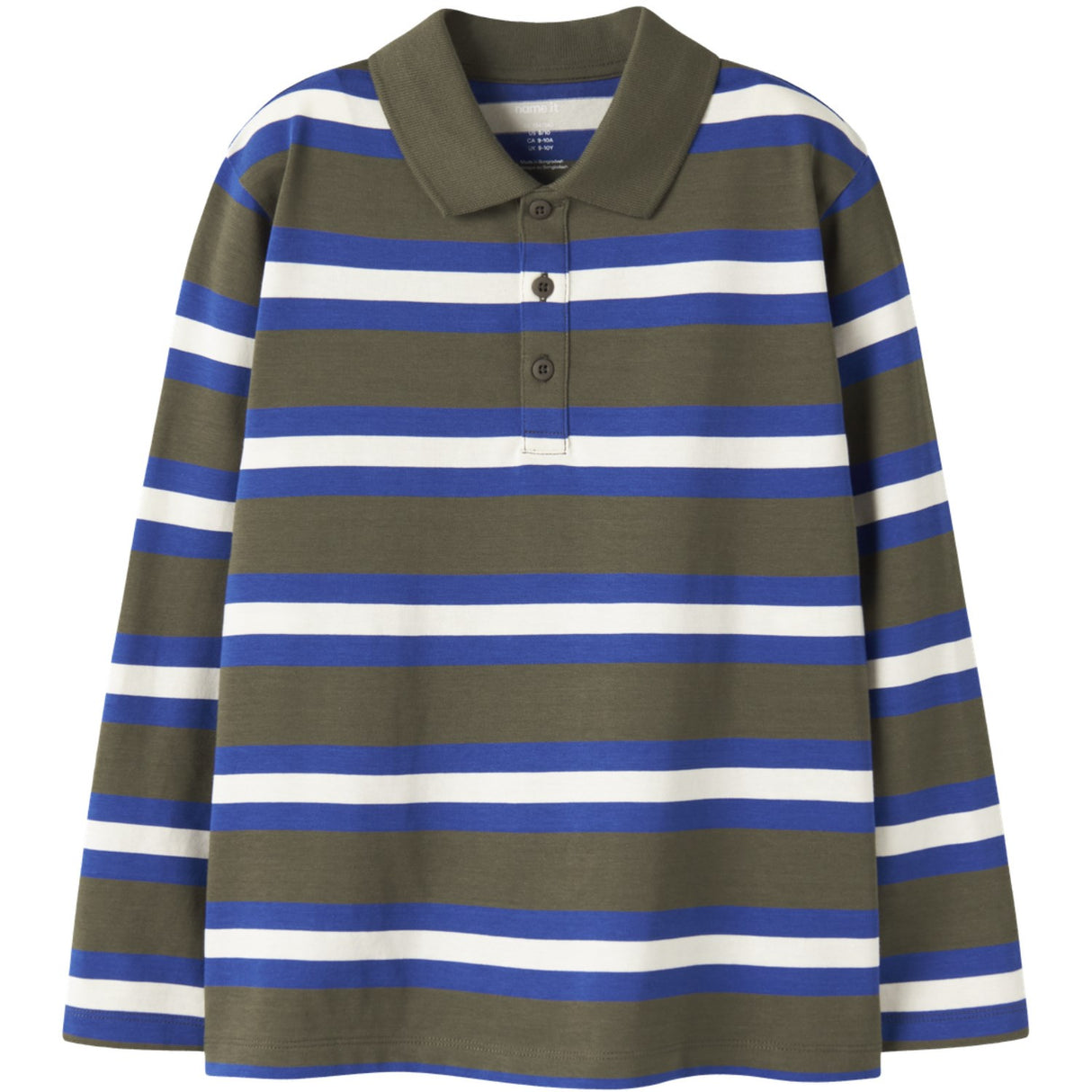 Name It Olive Night Nkmnaftali Ls Nreg Polo Æske