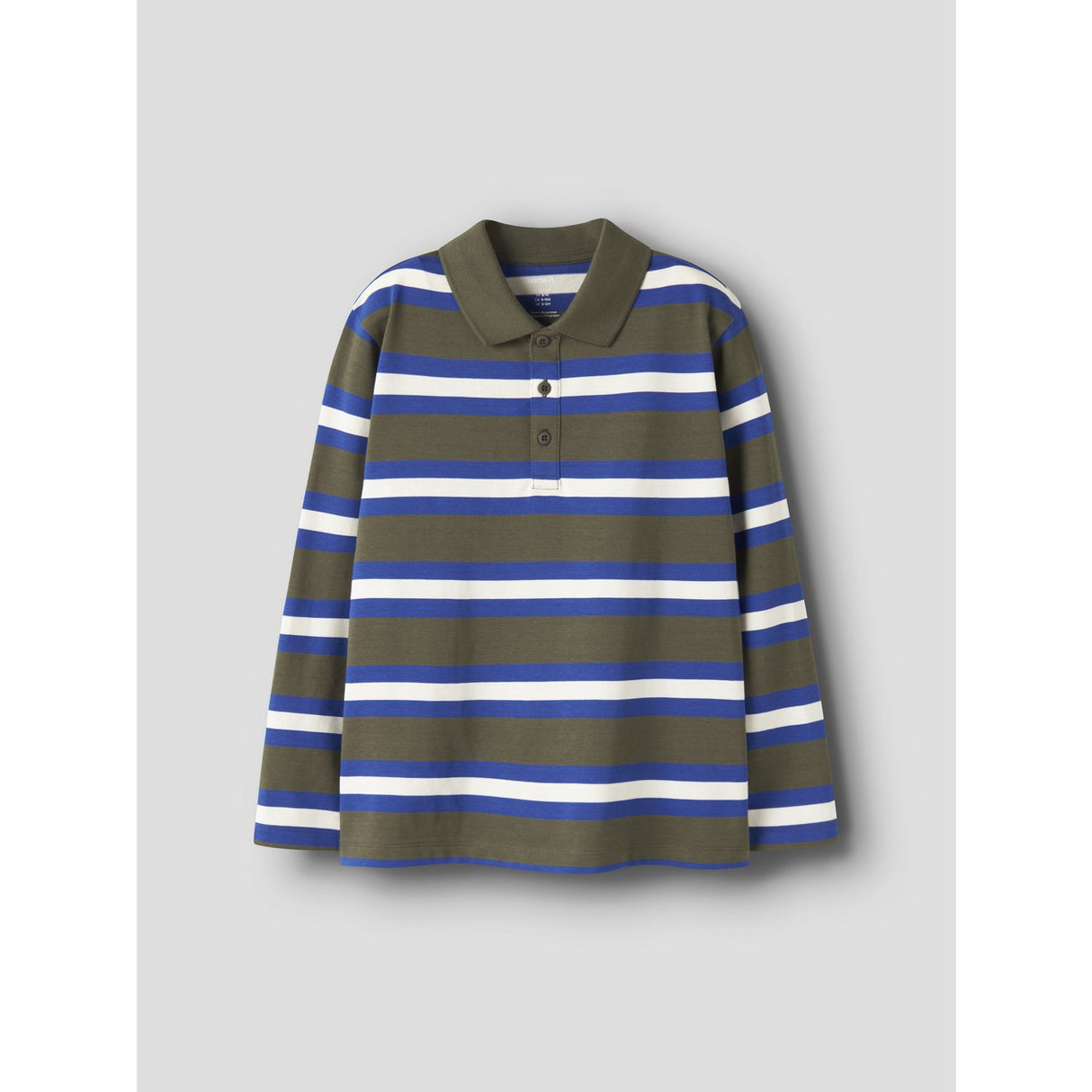 Name It Olive Night Nkmnaftali Ls Nreg Polo Æske