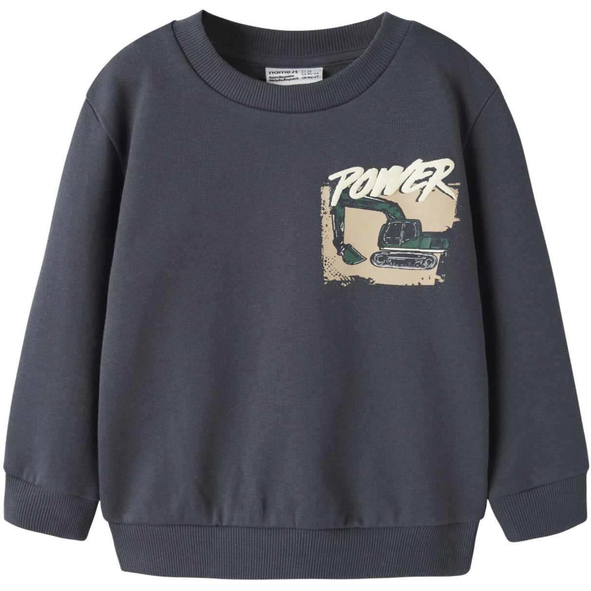 Name It Ombre Blue Nmmnayel Ls Nreg Sweat Bru Æske