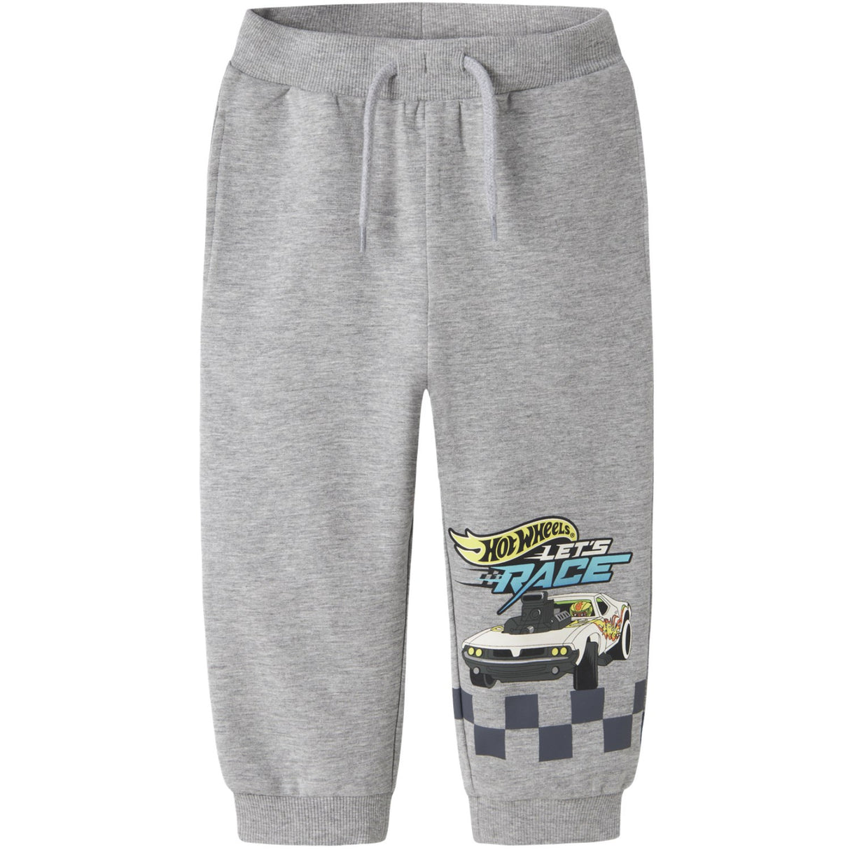 Name It Grey Melange Nmmsloan Hotwheels Nreg Sw Bukser Bru Mat