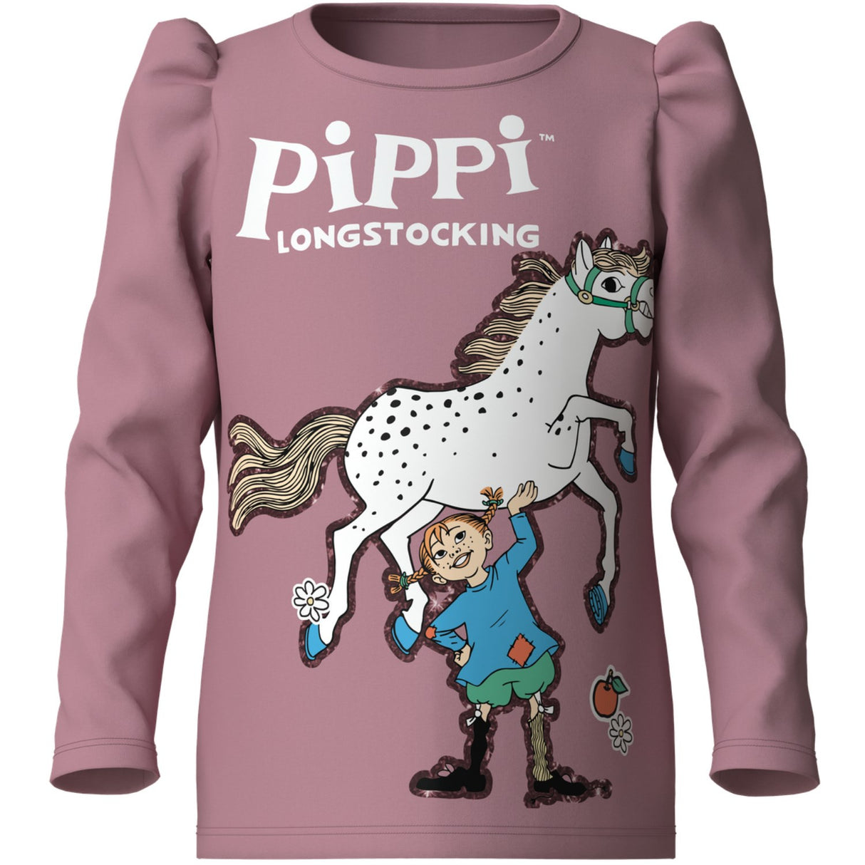 Name It Lilas Nmfanna Pippi Ls Top Æske Sky
