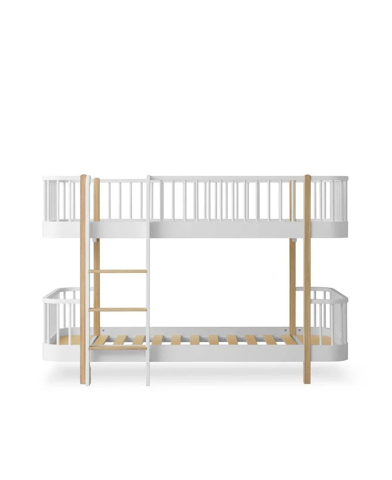 Oliver Furniture Wood Original Halvhøj Køjeseng White/Oak