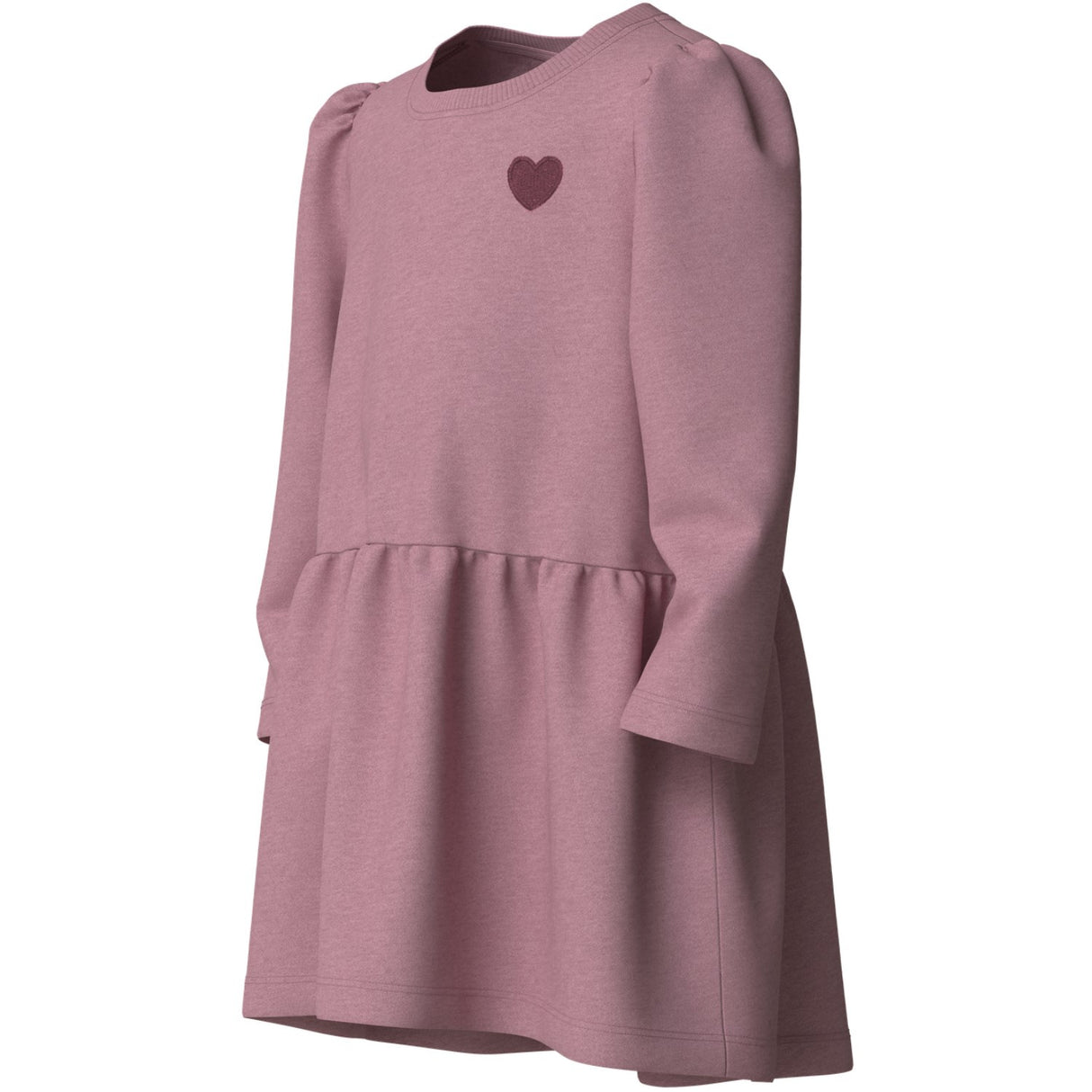 Name It Lilas Heart Embroidery Nmfvima Ls Swe Kjole Bru