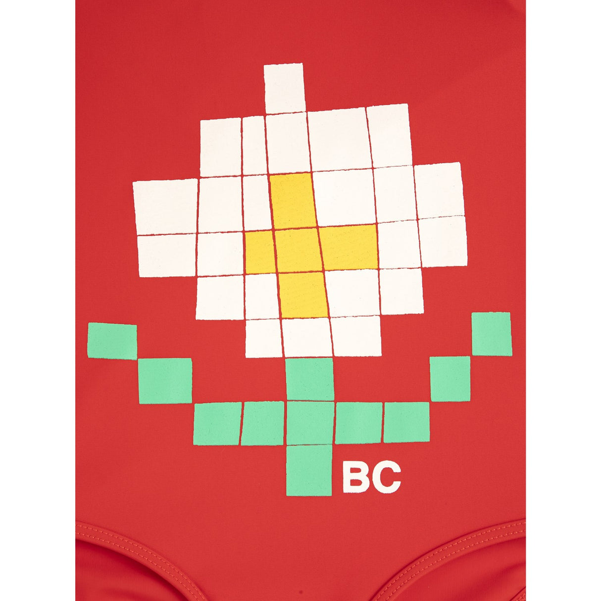 Bobo Choses Red Pixel Daisy Badedragt