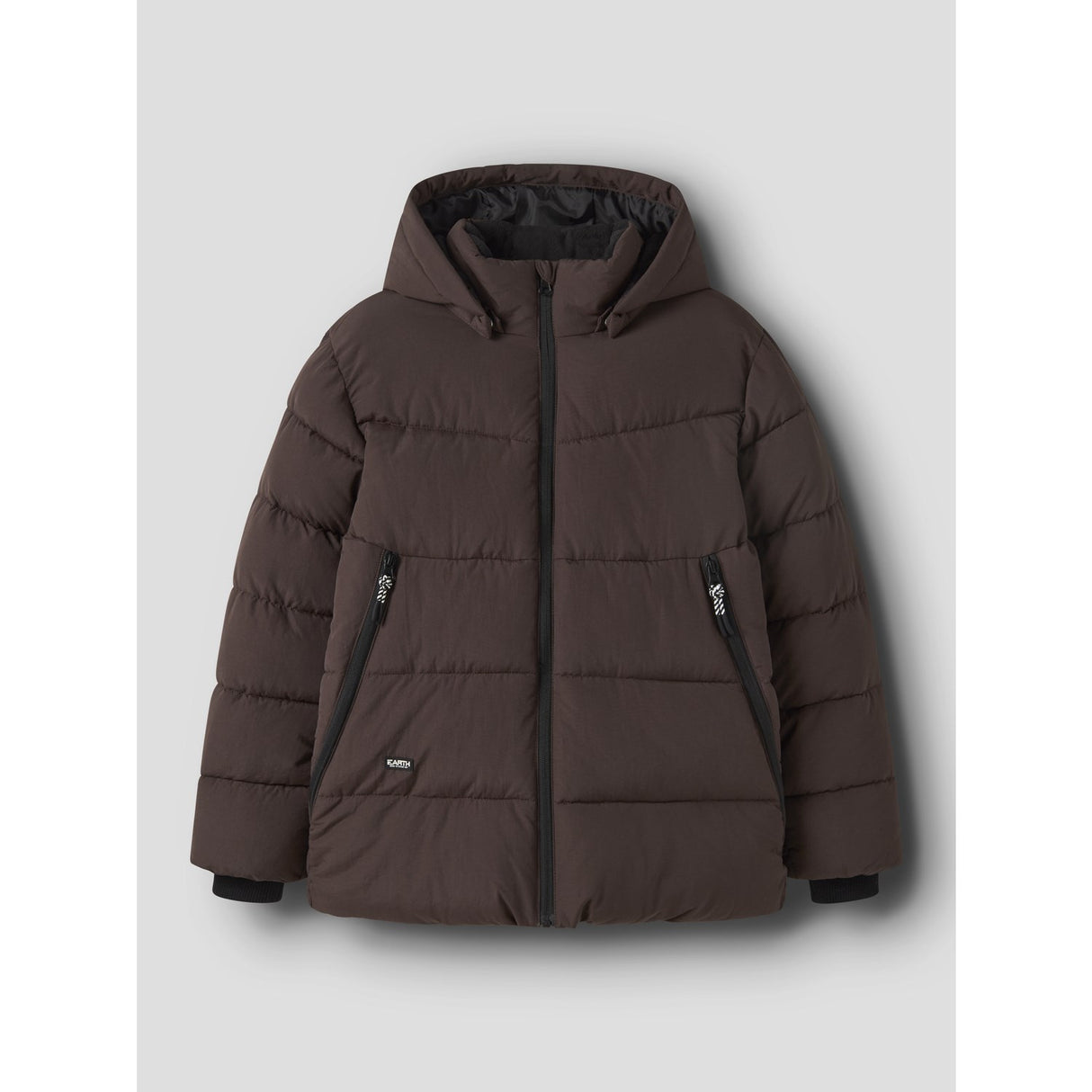 Name It Seal Brown Nkmmelvin Puffer Jakke
