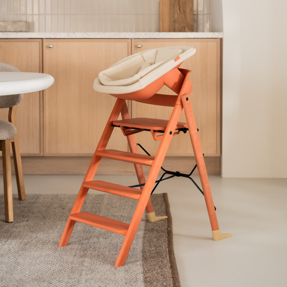 KAOS Terracotta Pink KLAPP® Newborn Sæde