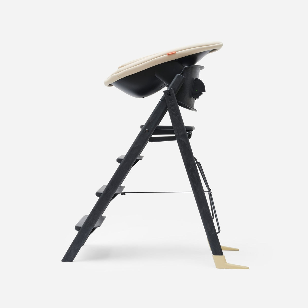 KAOS Charcoal Black KLAPP® Newborn Sæde