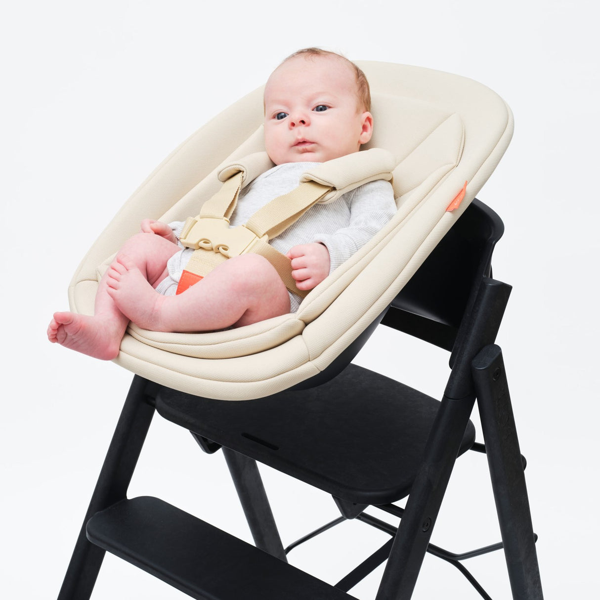 KAOS Charcoal Black KLAPP® Newborn Sæde
